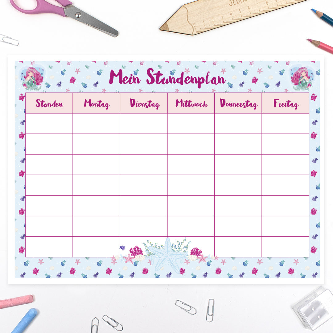 Stundenplan - Meeresrauschen