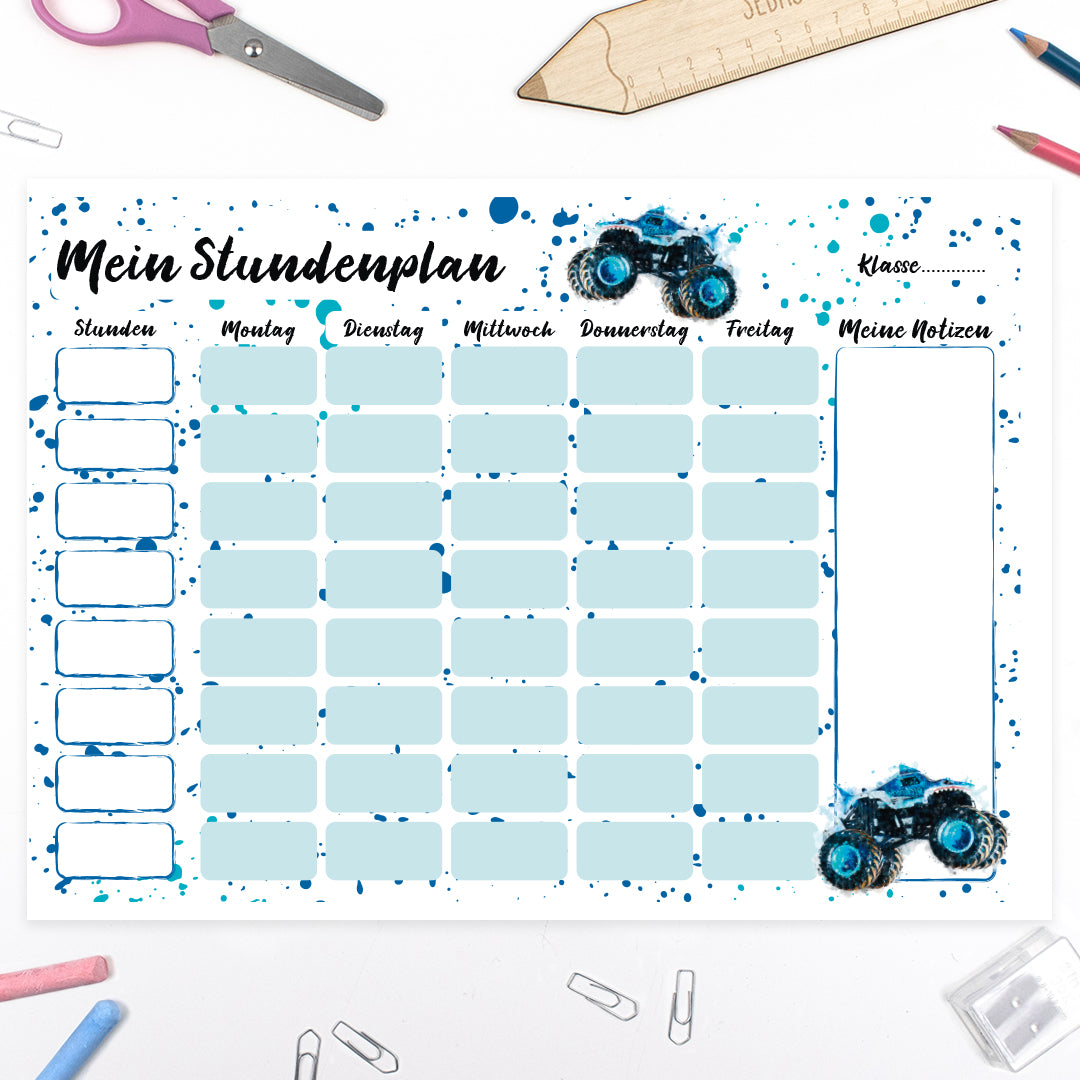 Stundenplan - Monstertruck