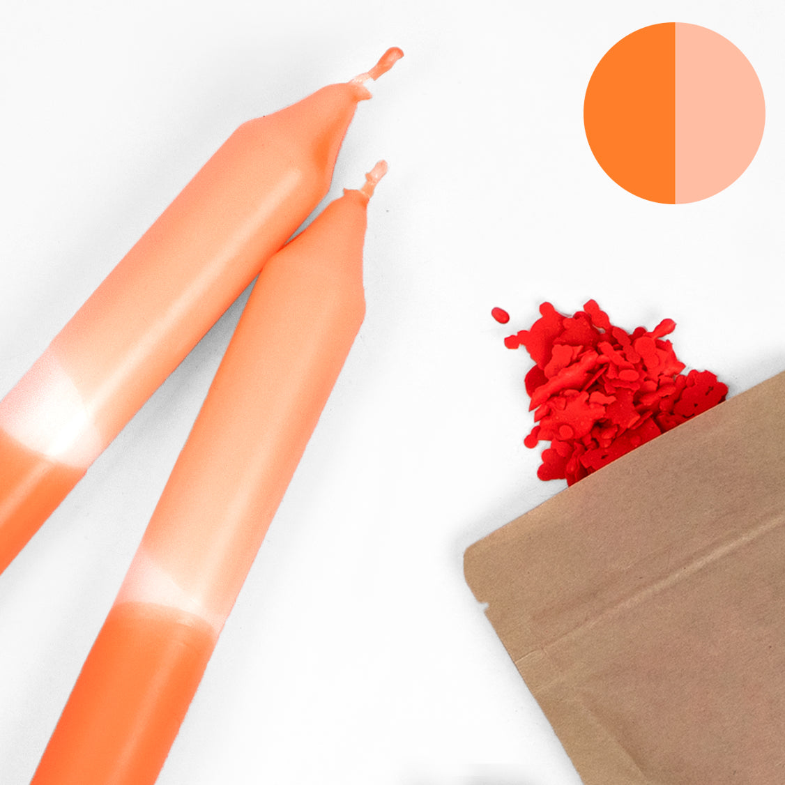Farbpigmente für Kerzen (20g) - neonorange