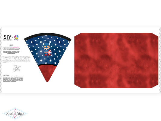 Geschwister Schultüte auch DIY aus Stoff - Heldenhafter Schulstart - Mr. Super