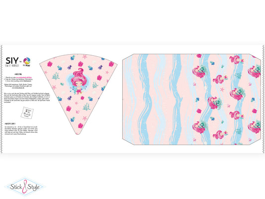 Geschwister Schultüte auch DIY aus Stoff - Meeresrauschen