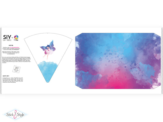 Geschwister Schultüte auch DIY aus Stoff - Feenland