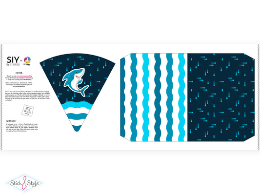 Geschwister Schultüte auch DIY aus Stoff - Henry Hai