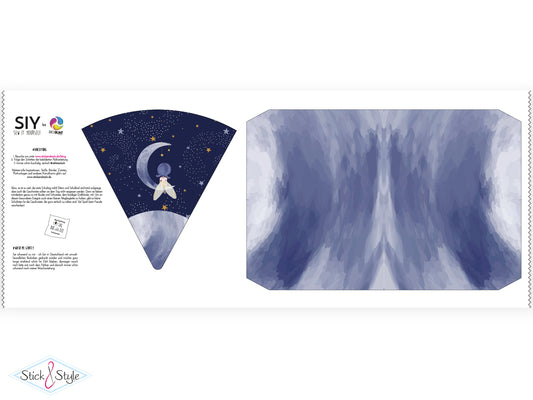 Geschwister Schultüte auch DIY aus Stoff - Mondscheinfee