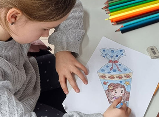 Schultüte Ausmalbilder