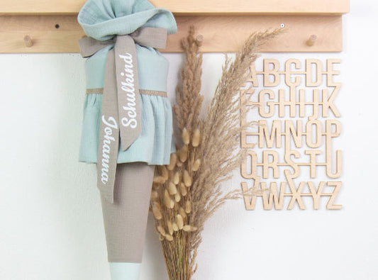 Freebook Schultüte Erweiterung Rüsche