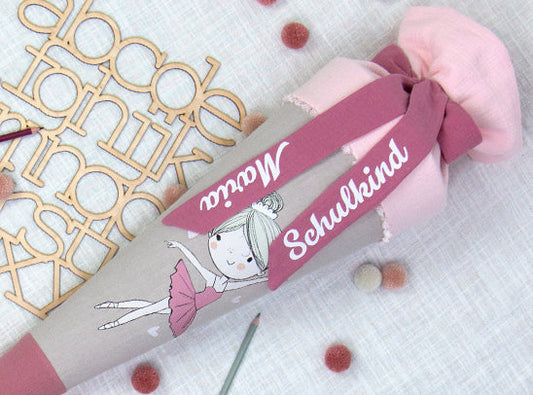 Freebook Schultüte Schleife