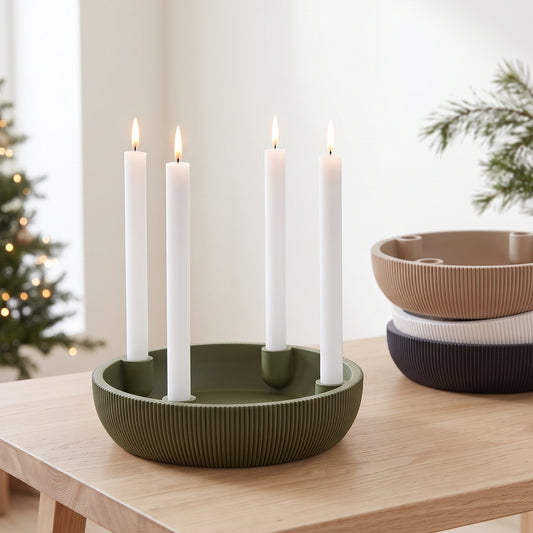 Adventskränze – Stick & Style