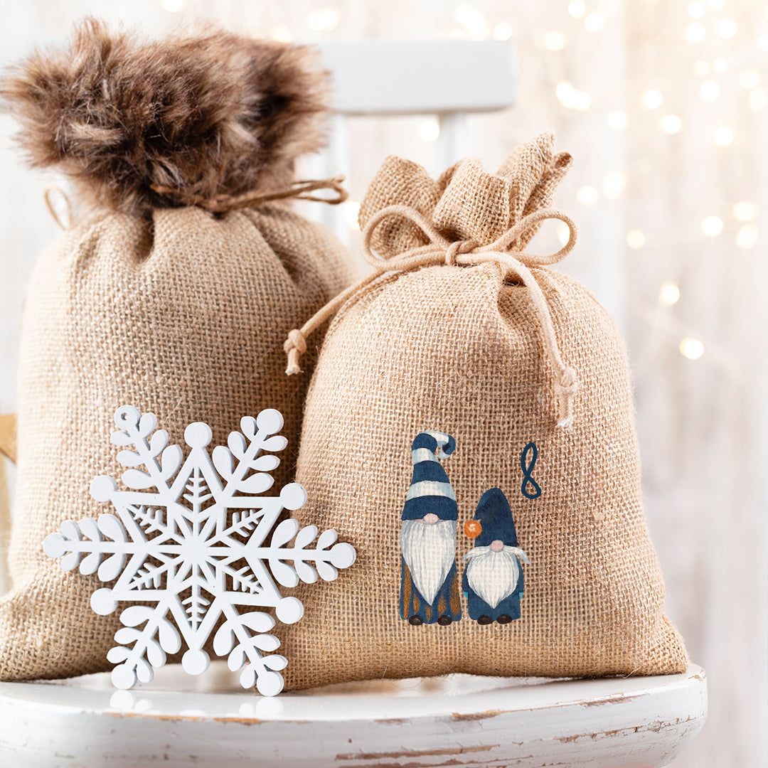 Bügelbild Adventskalender Wichtel DIN A4 Folie zum Aufbügeln 1-24 Zahlen DIY Adventskalender Selbstgemacht Kinder Weihnachtswichtel