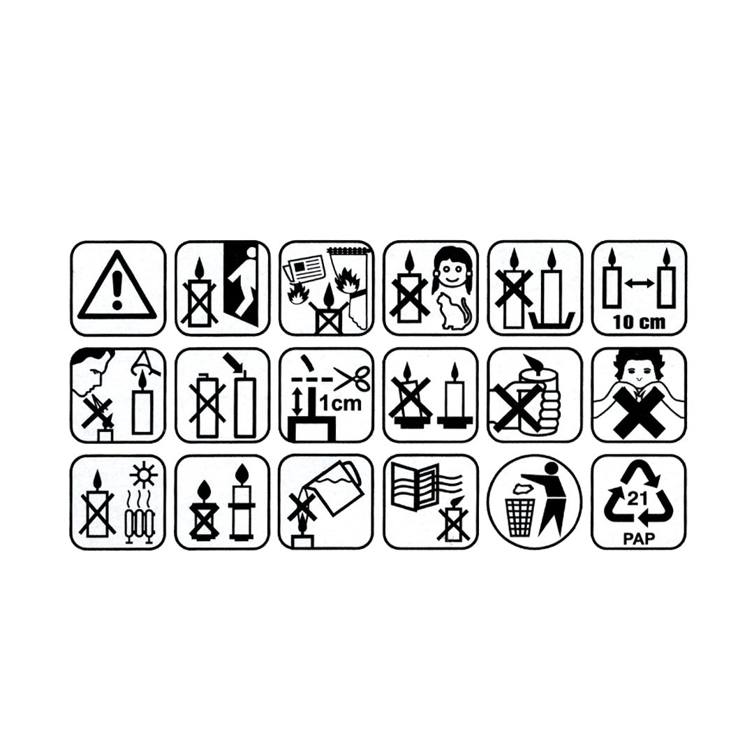 Set "Snowy Day" | Dip Dye Kerzen | 4 Stk.