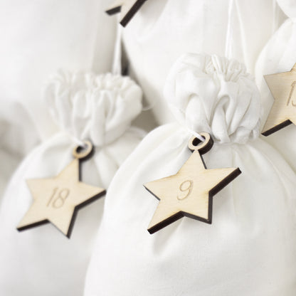 Adventskalender | Holz | Leiste | Bär | personalisierbar