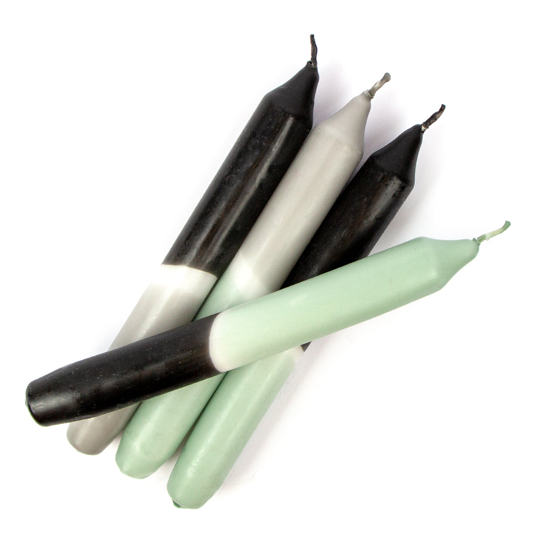 Set "Modern Christmas" | Dip Dye Kerzen | 4 Stk. (Kopie)