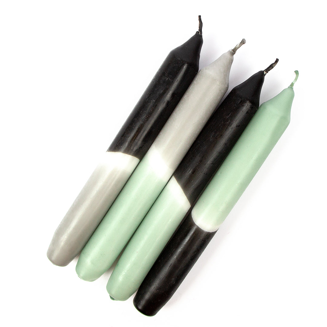 Set "Modern Christmas" | Dip Dye Kerzen | 4 Stk. (Kopie)