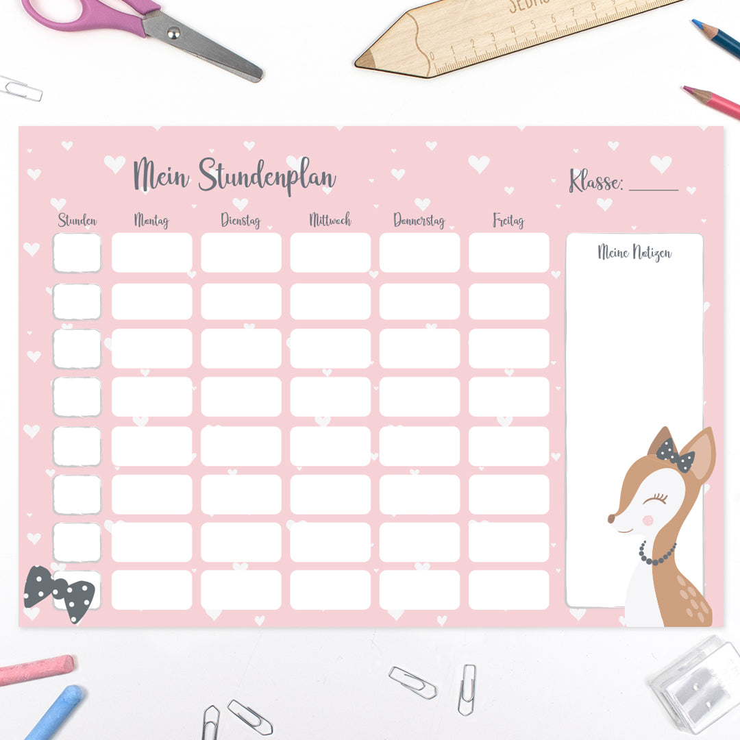 Stundenplan - Bambi