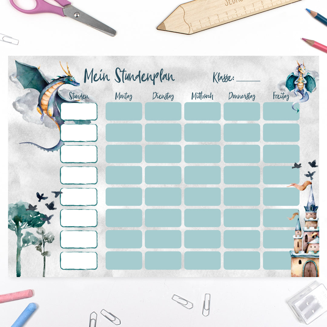 Stundenplan - Drago Drache