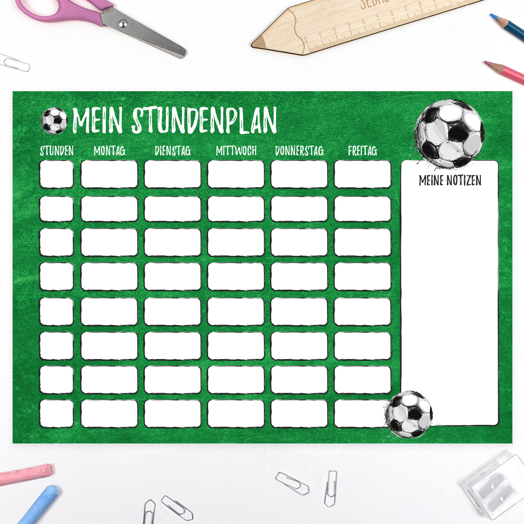 Stundenplan - Fußball