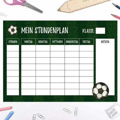 Schultüte aus Stoff mit Wunschname - Fußballchampion - 70 cm