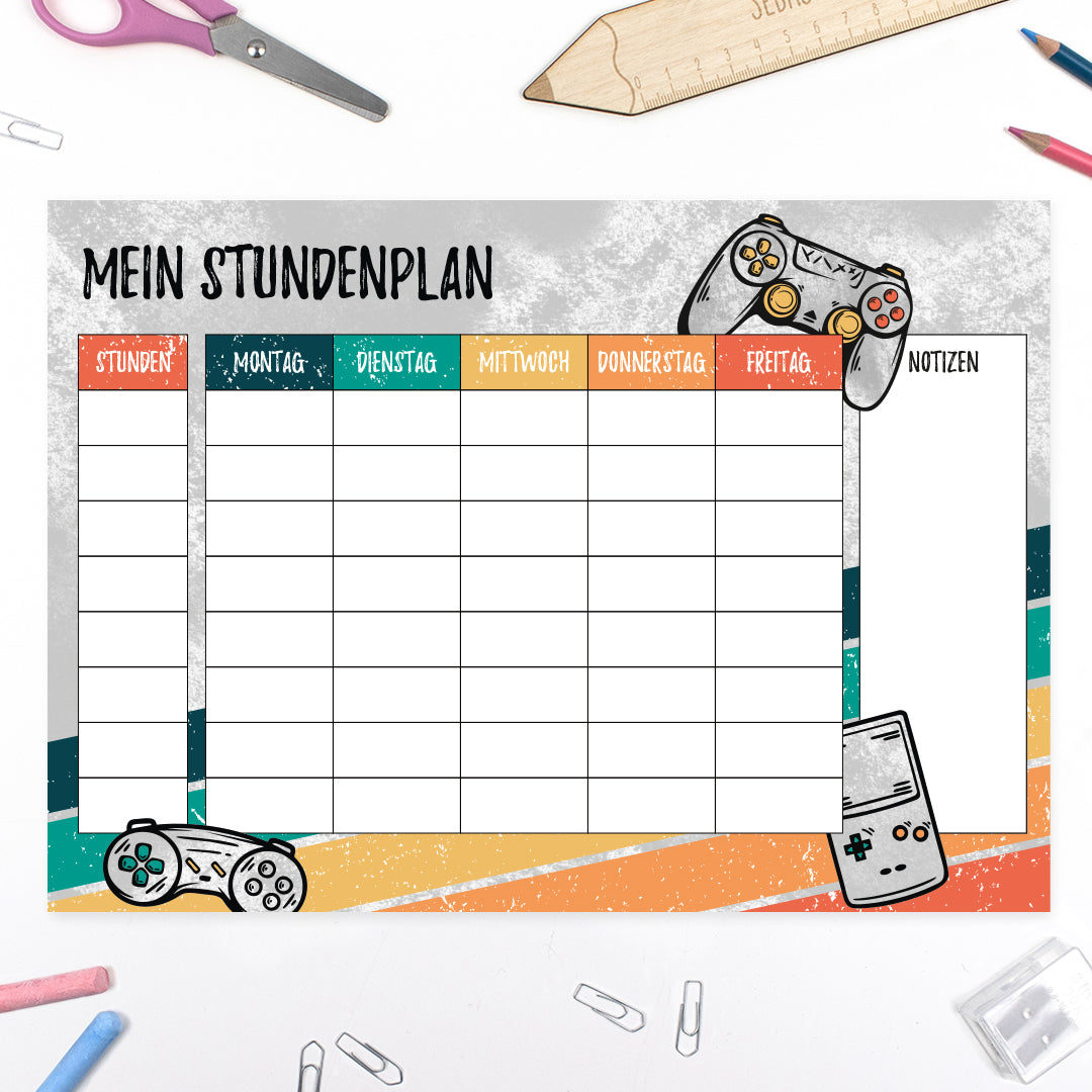 Stundenplan - Gamer