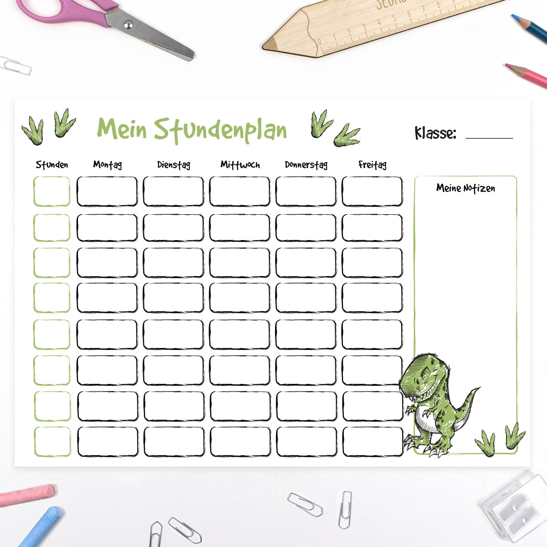Stundenplan - T-Rex