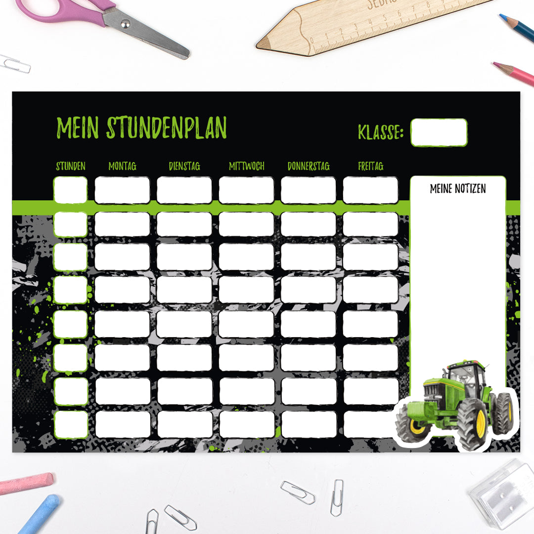 Stundenplan - Traktor