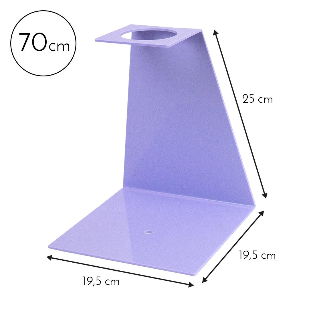 Schultüten Aufsteller 70 cm / 85 cm - flieder