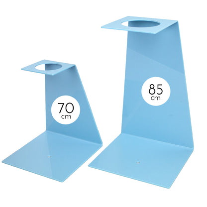 Schultüten Aufsteller 70 cm / 85 cm - hellblau