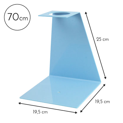 Schultüten Aufsteller 70 cm / 85 cm - hellblau