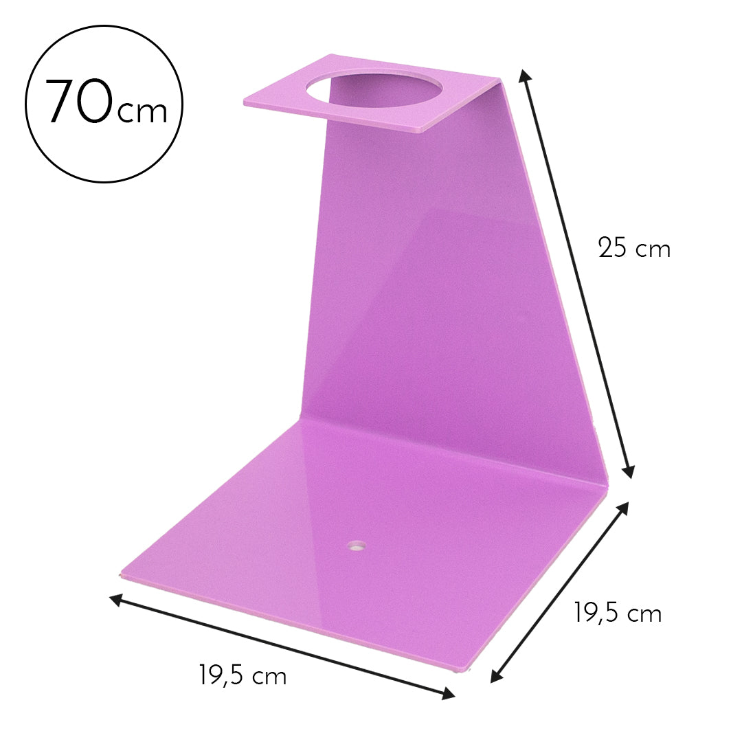 Schultüten Aufsteller 70 cm / 85 cm - rosa