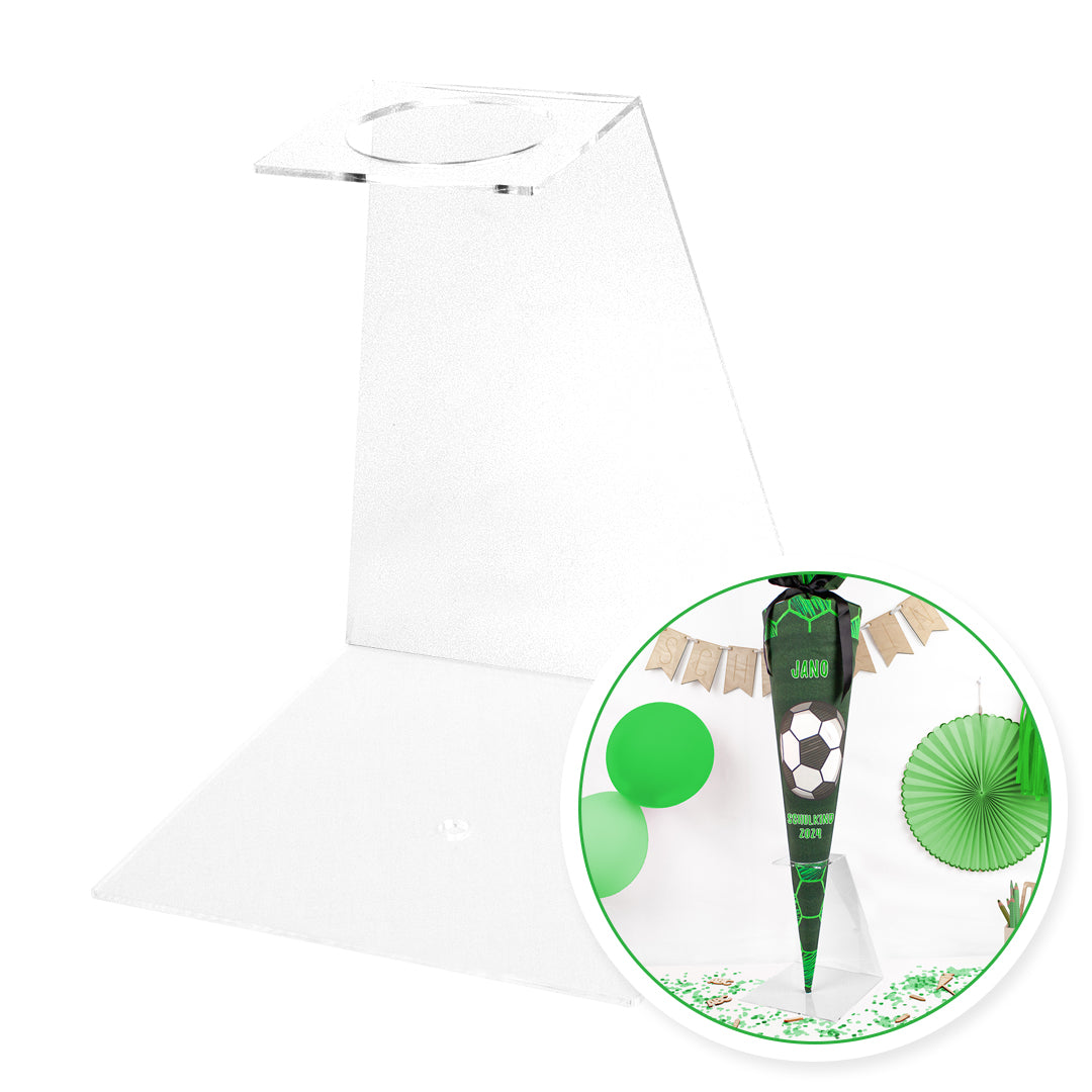 Schultüten Aufsteller 70 cm / 85 cm - tansparent