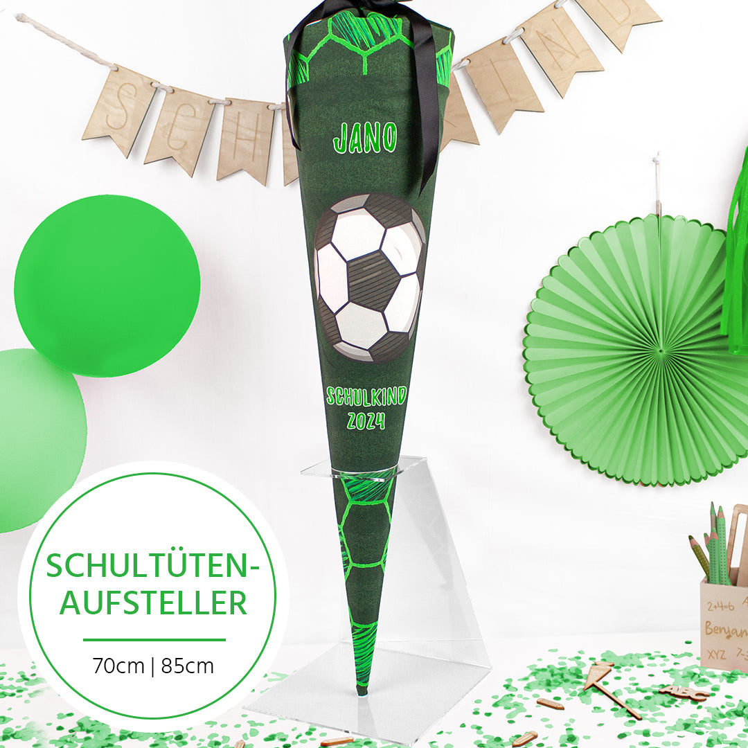 Schultüten Aufsteller 70 cm / 85 cm - tansparent