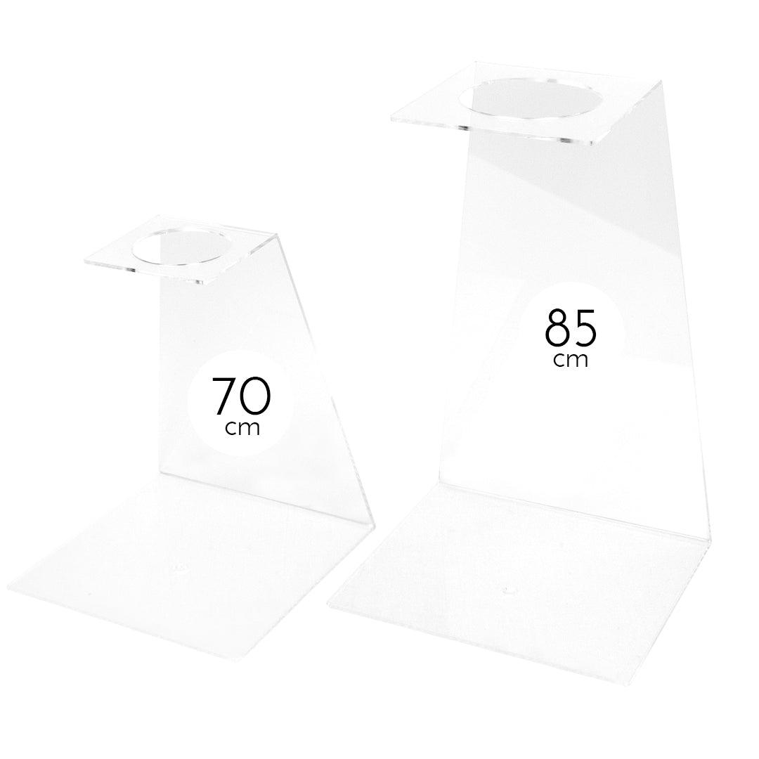 Schultüten Aufsteller 70 cm / 85 cm - tansparent