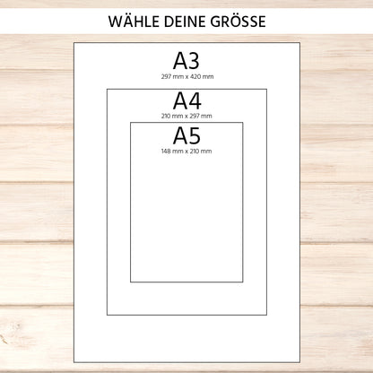 Bügelbild - Schulkind - Wunschname & Datum
