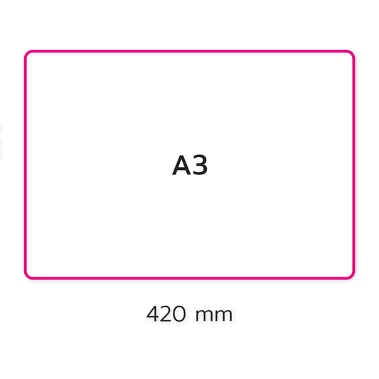 DEIN Bügelbild - Meterware - A3