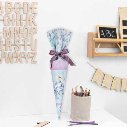 Geschwister Schultüte auch DIY aus Stoff - Eisprinzessin