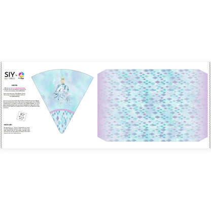 Geschwister Schultüte auch DIY aus Stoff - Eisprinzessin