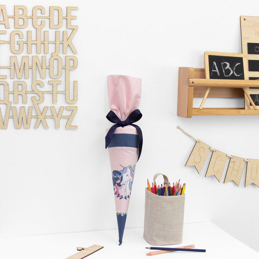 Geschwister Schultüte auch DIY aus Stoff - Einhornfreundin