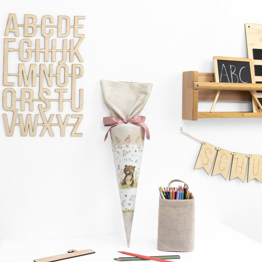 Geschwister Schultüte auch DIY aus Stoff - Fabulous Forest