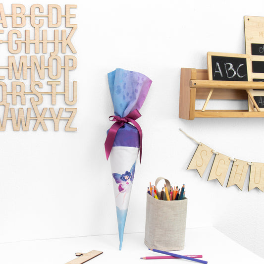 Geschwister Schultüte auch DIY aus Stoff - Feenland