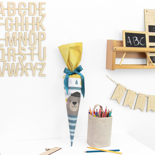 Geschwister Schultüte auch DIY aus Stoff - Hamburger Jungs