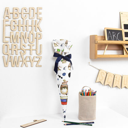 Geschwister Schultüte auch DIY aus Stoff - Kleine Eule