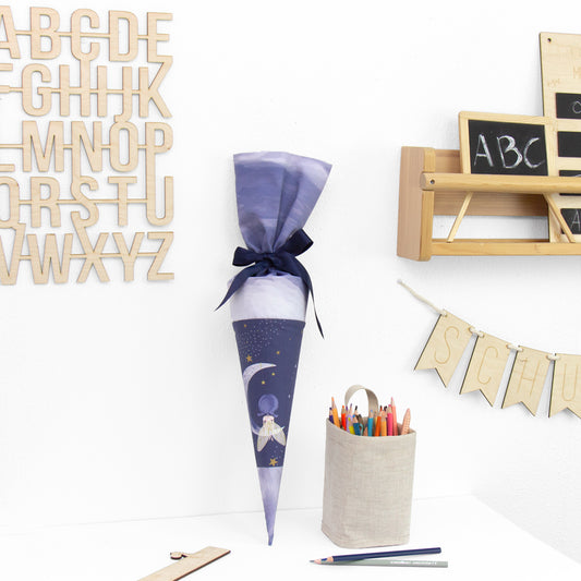 Geschwister Schultüte auch DIY aus Stoff - Mondscheinfee