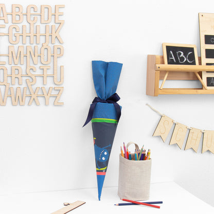 Geschwister Schultüte auch DIY aus Stoff - Skater Monster
