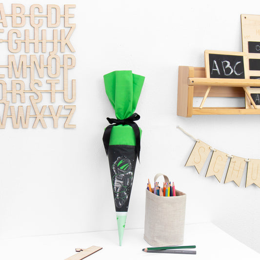 Geschwister Schultüte auch DIY aus Stoff - Weltraumabenteuer