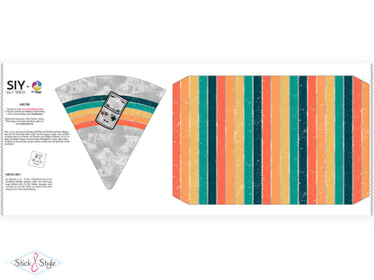 Geschwister Schultüte auch DIY aus Stoff - Gamer