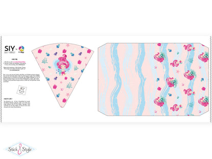 Geschwister Schultüte auch DIY aus Stoff - Meeresrauschen