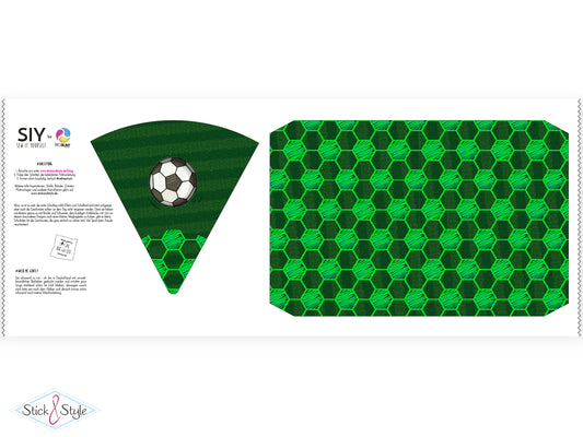 Geschwister Schultüte auch DIY aus Stoff - Fußballchampion