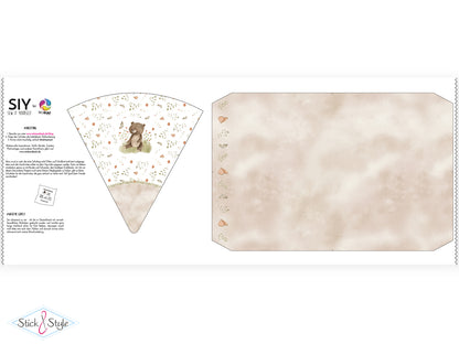 Geschwister Schultüte auch DIY aus Stoff - Fabulous Forest