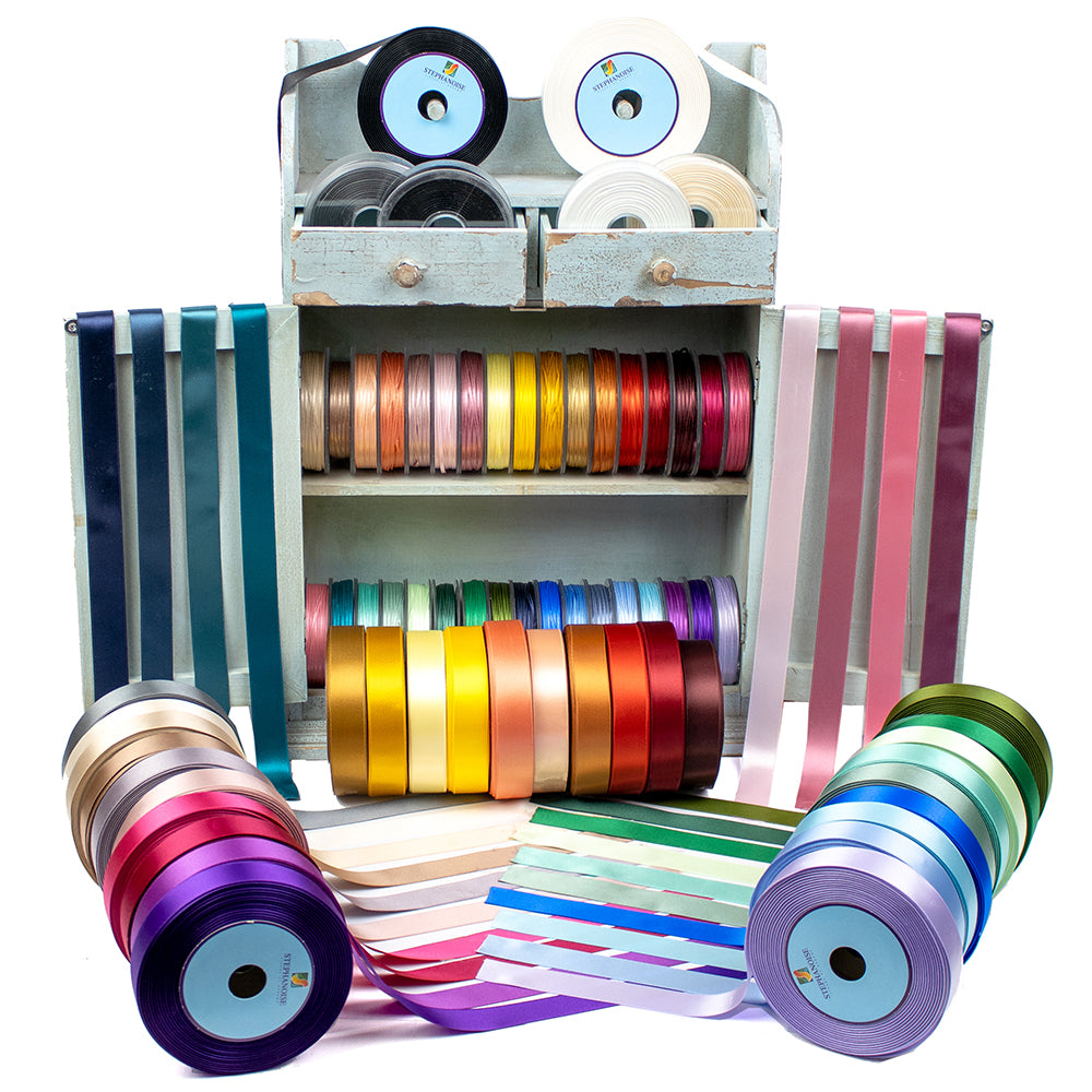 Satinband 25mm - Meterware - zartrosa